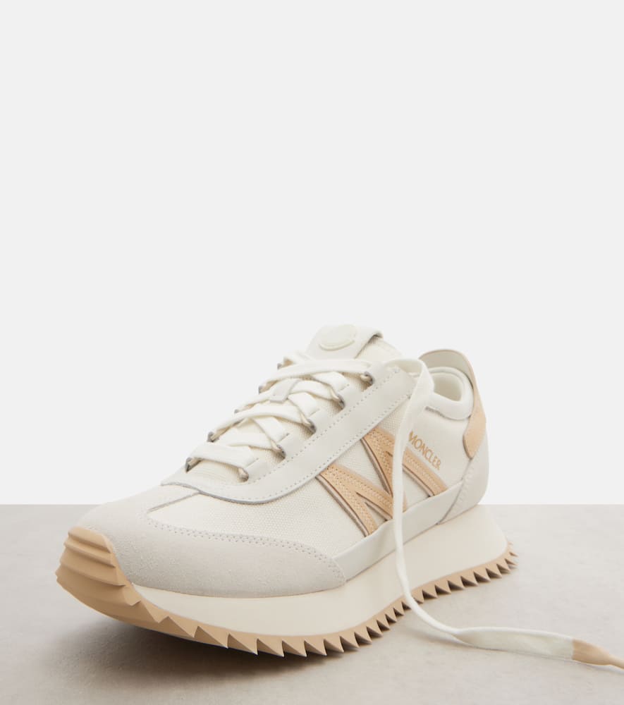 Pacey2 suede-trimmed sneakers