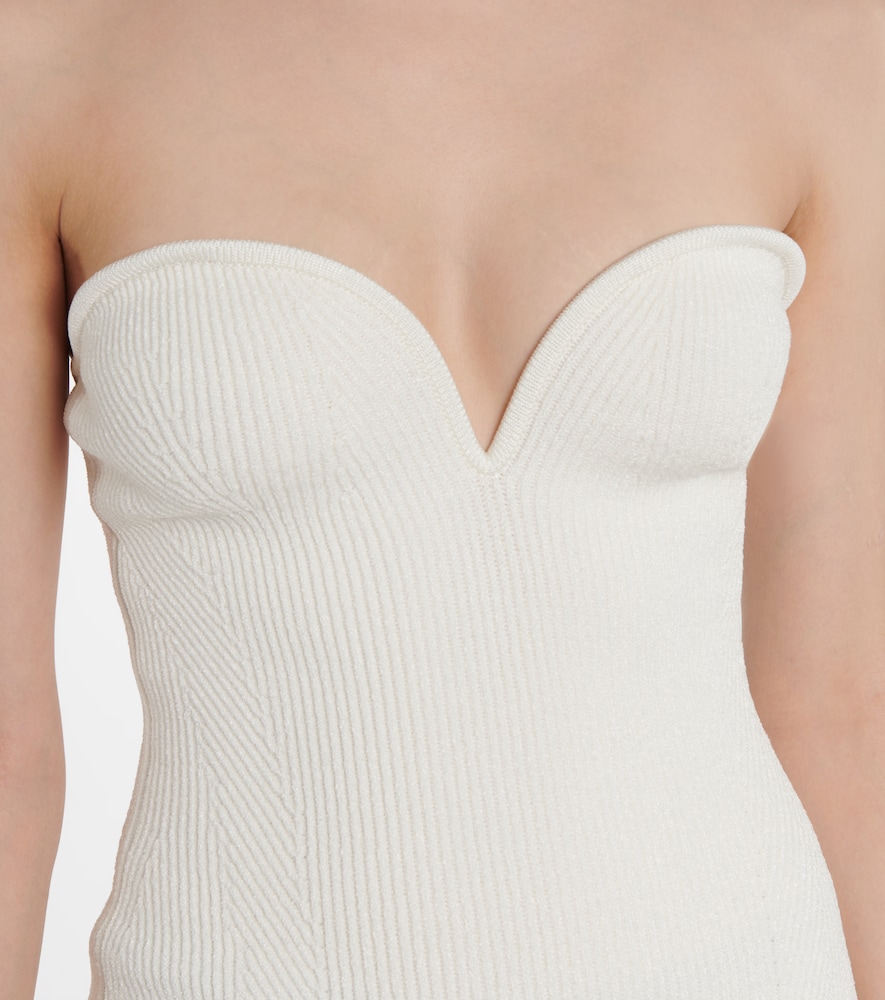 Exclusive to Mytheresa - Thalia strapless midi dress
