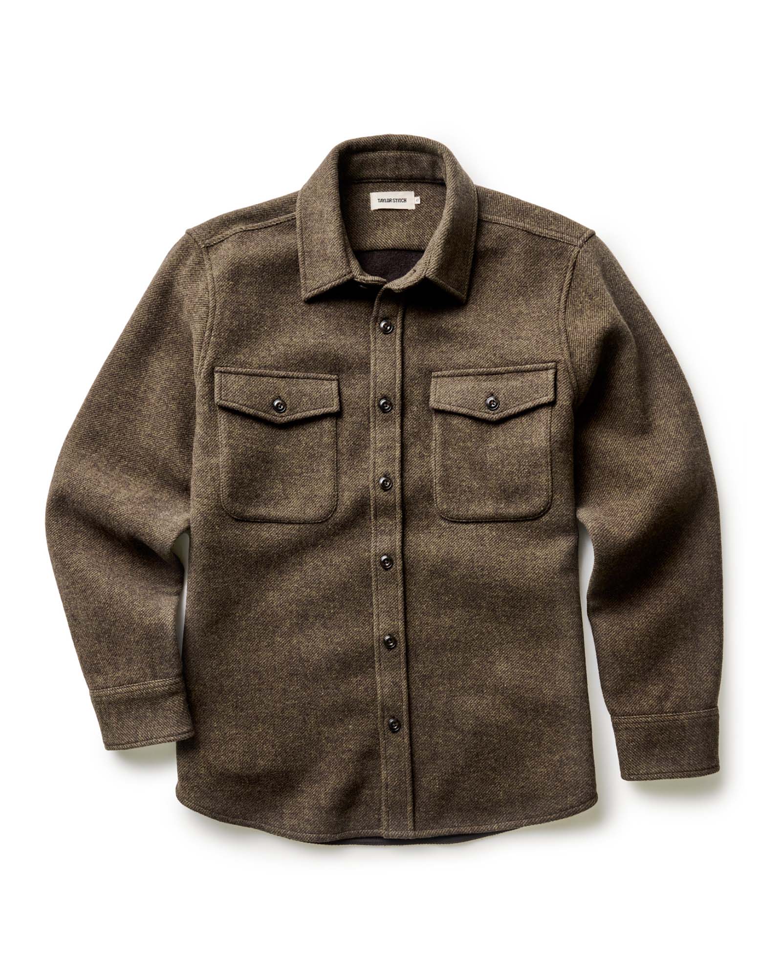 Men's Maritime Shirt Jacket in Ranger Twill Wool