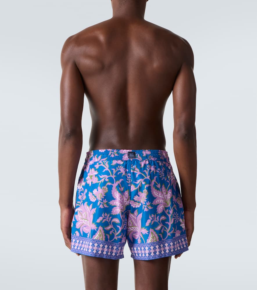 Floral swim trunks