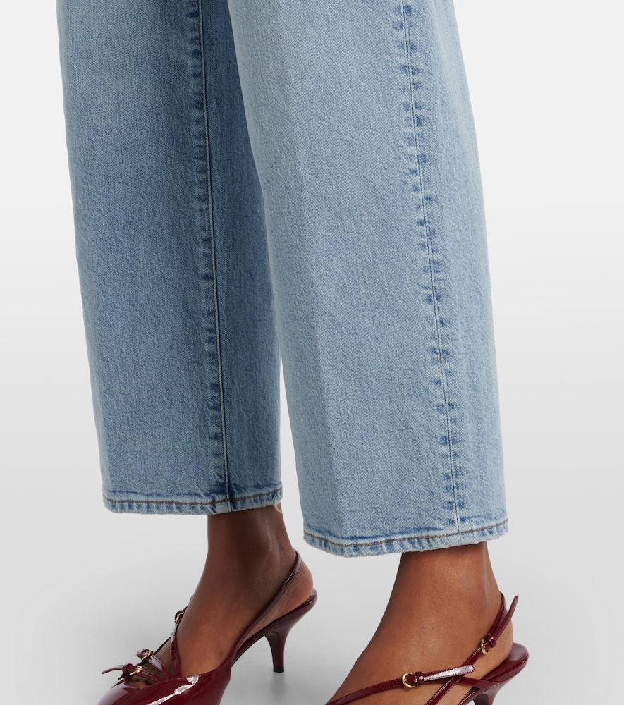 Frame The Wide high-rise wide-leg jeans