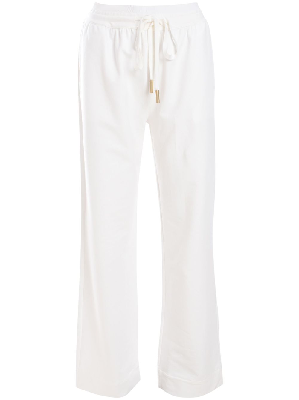 Straight-leg track pants - White