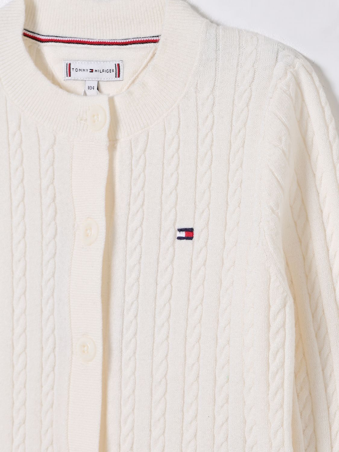 Sweater TOMMY HILFIGER Kids color White