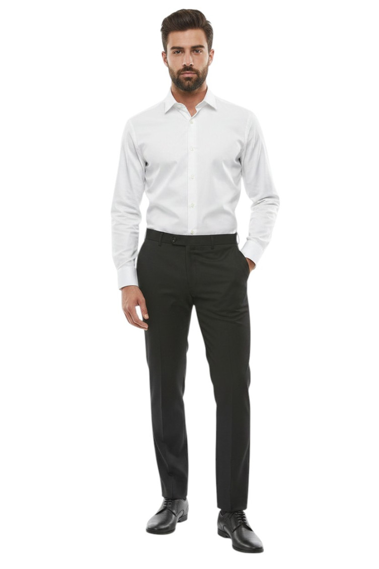 Grey Tailored Trousers