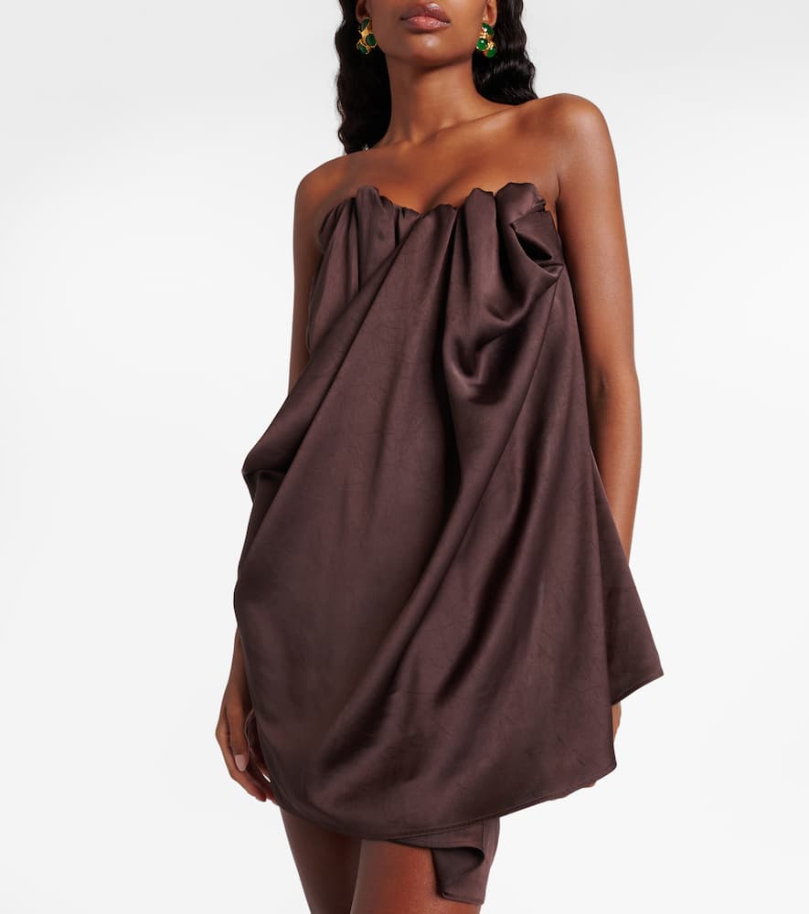 Susana draped corset dress