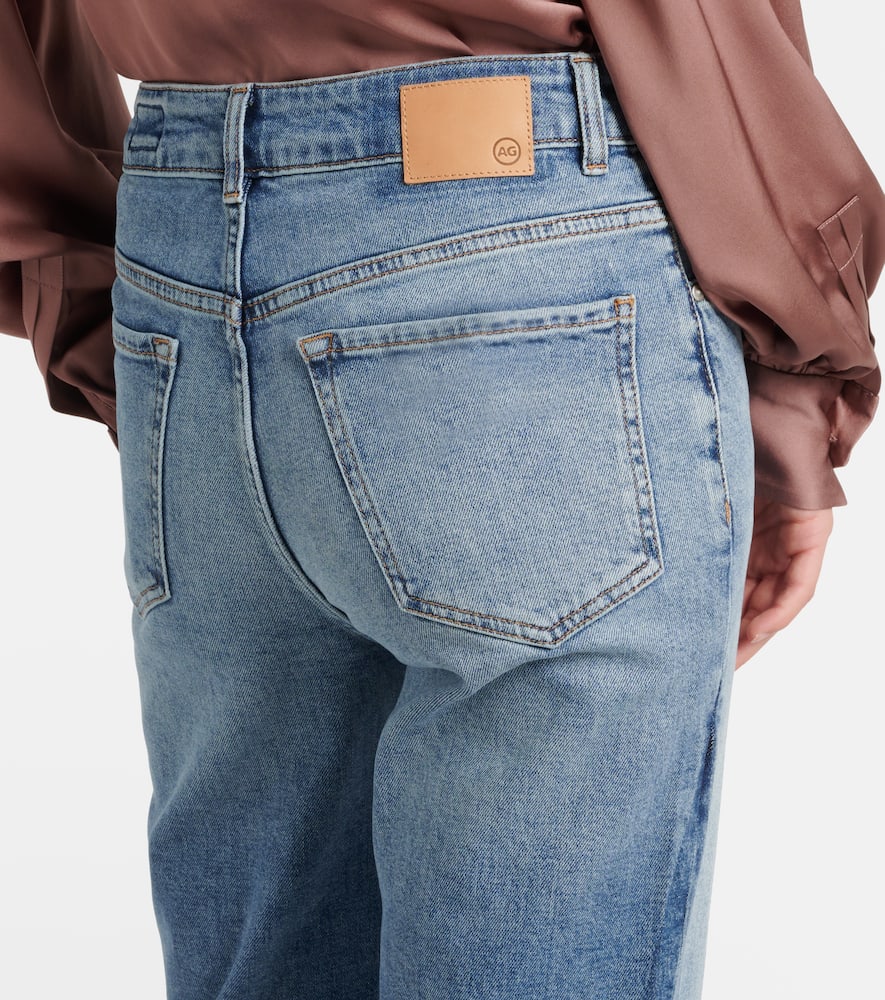 La Croisette high-rise flared jeans