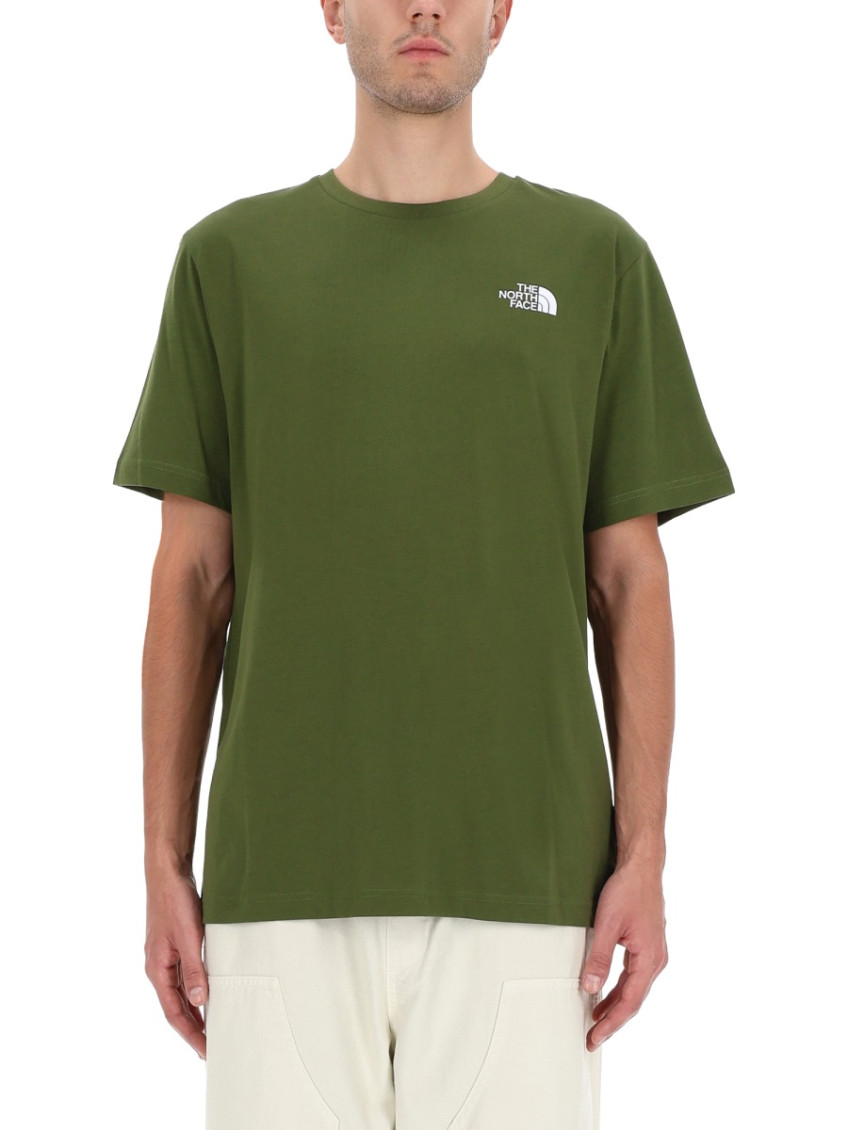 The North Face - short sleeve crew neck t-shirt design