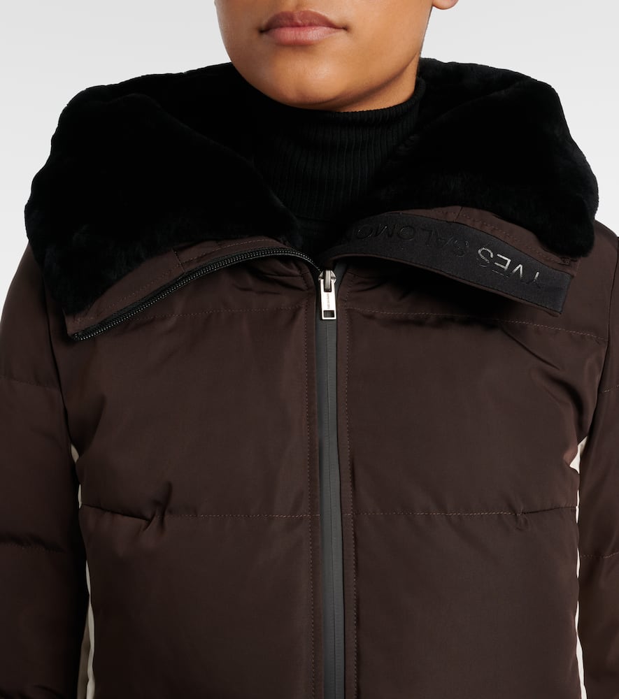 64cm down-filled jacket