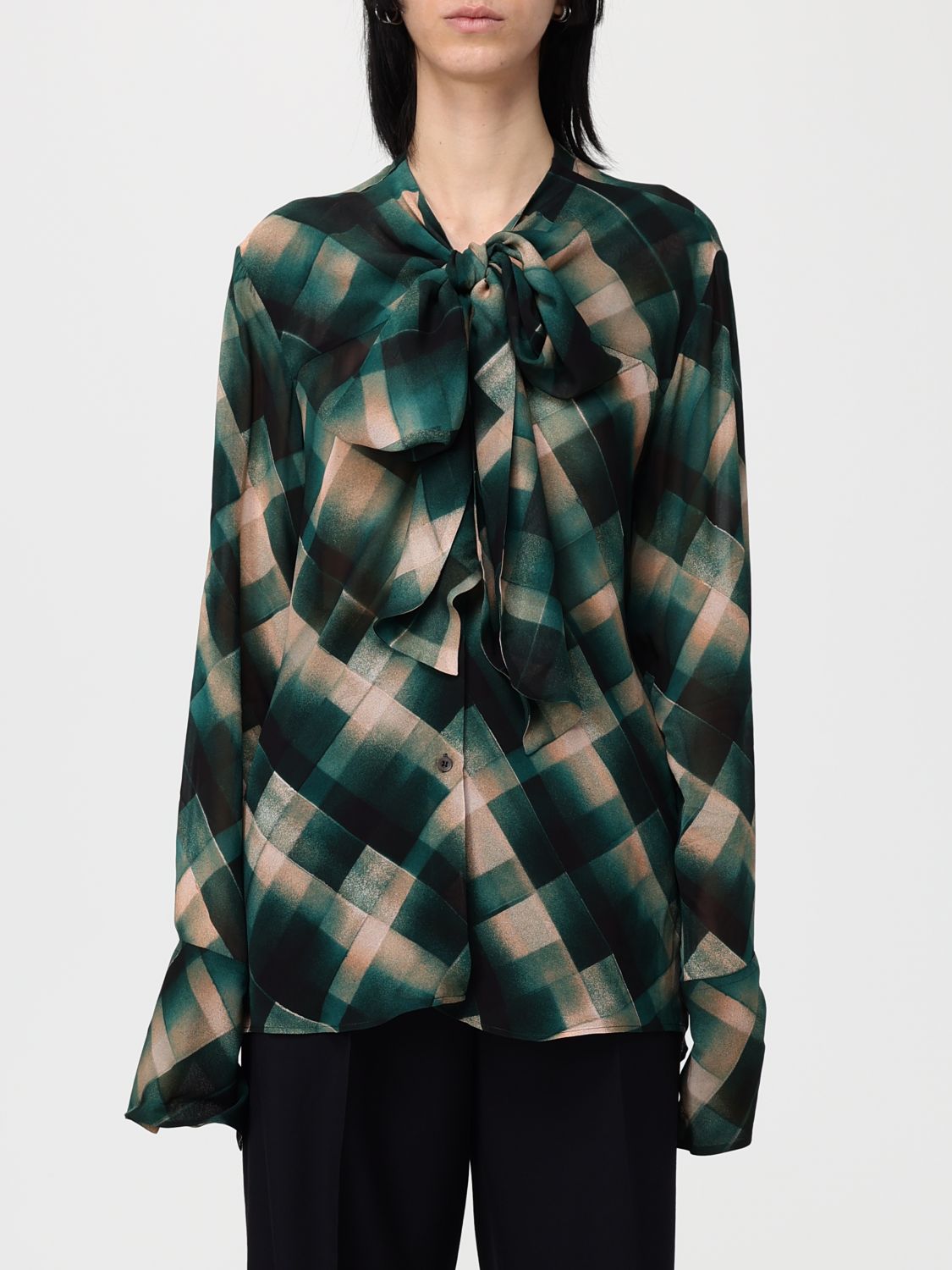 Shirt Woman color Green