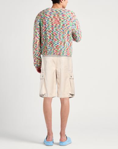 Man Denim shorts Beige