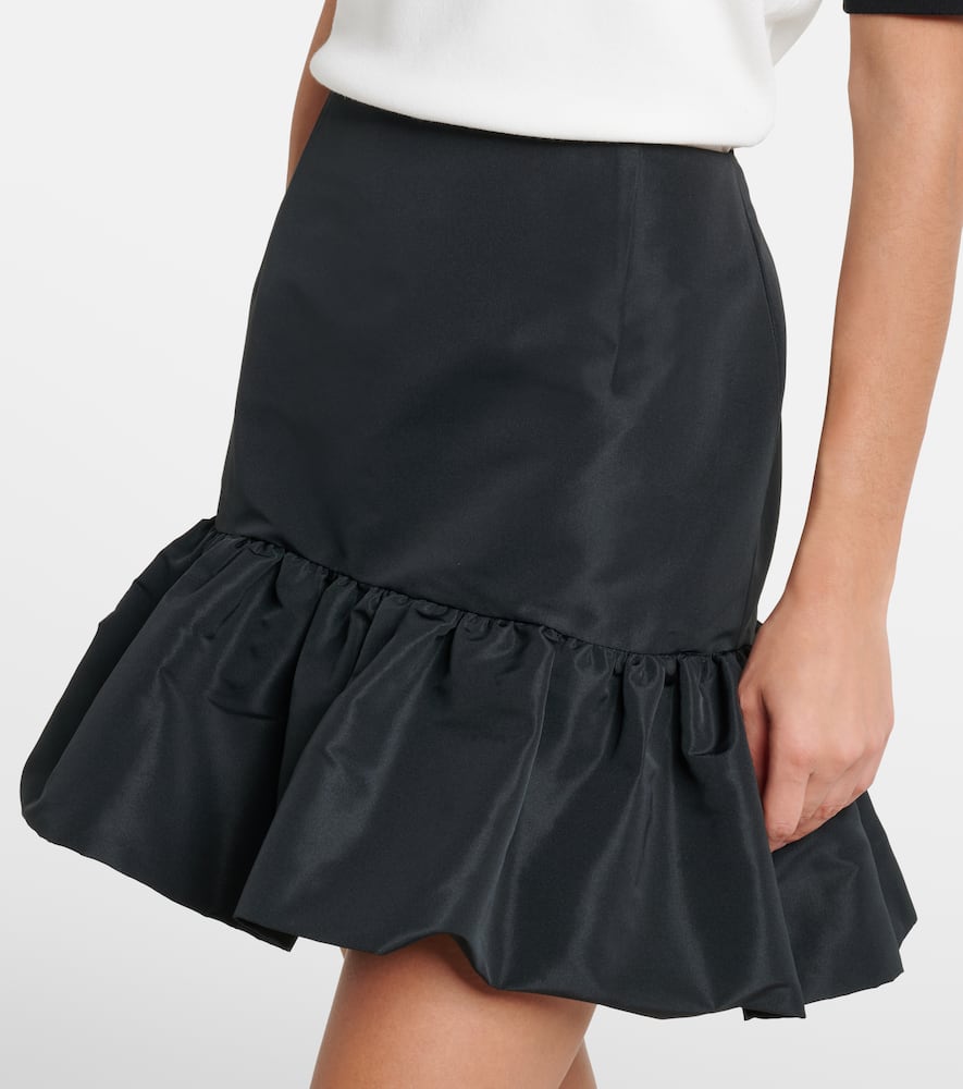 Flared miniskirt