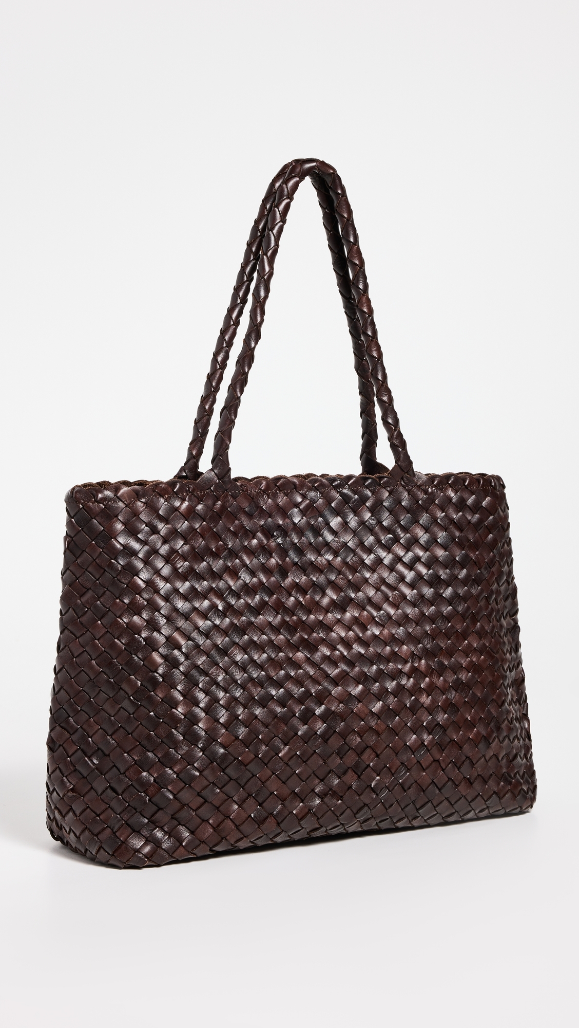 Vintage Mesh Tote Dark Brown One Size