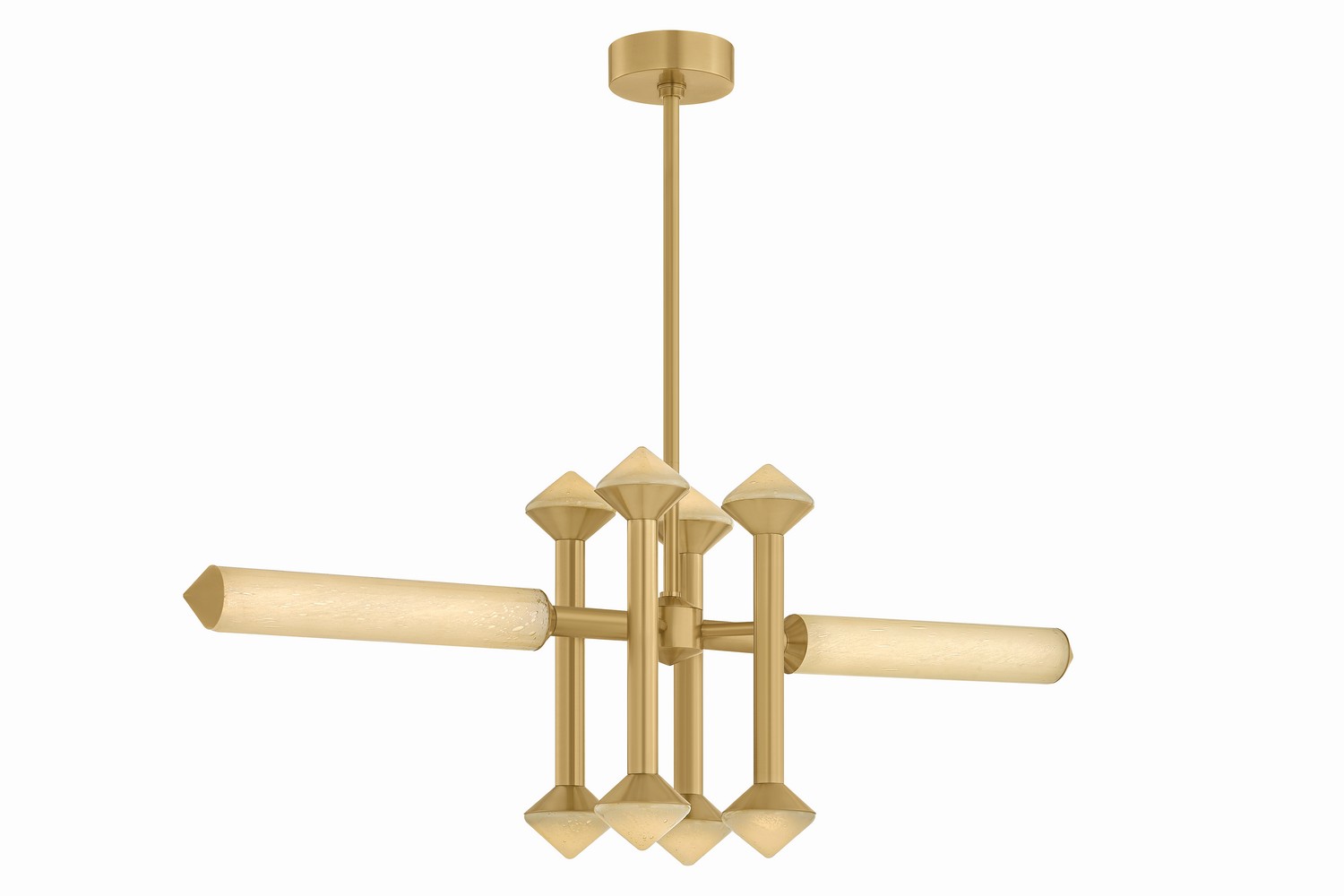 Vintage Brass LED Linear from the Hydra Collection