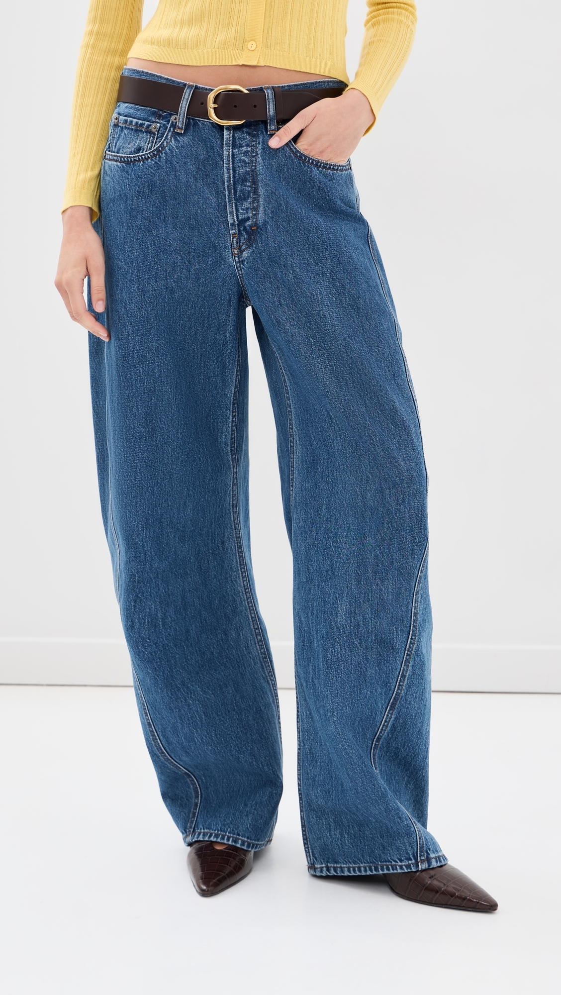 Callum Barrel Jeans New Blue