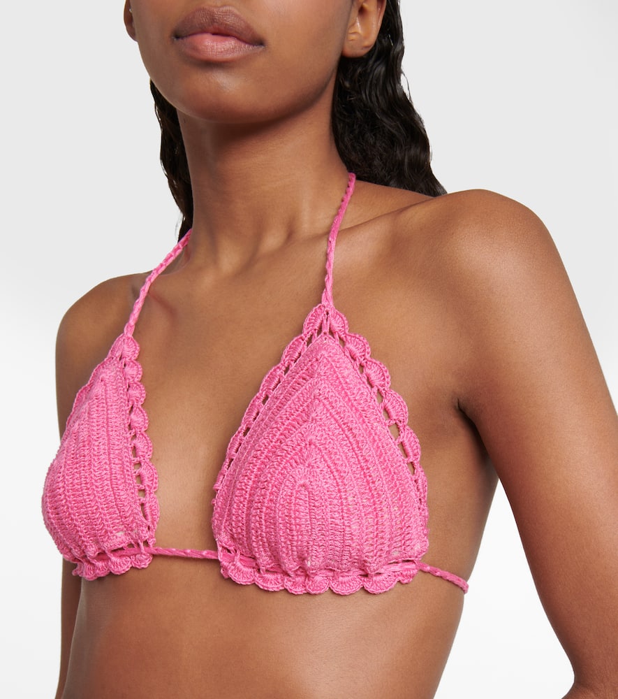 Exclusive to Mytheresa - Crochet bikini top
