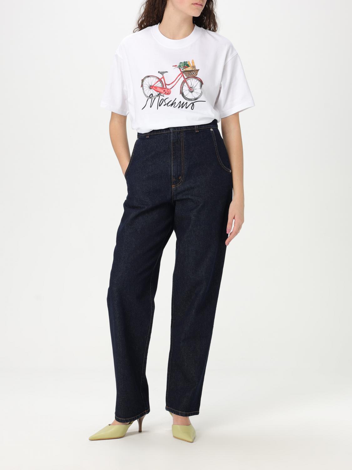 Jeans MOSCHINO COUTURE Woman color Blue