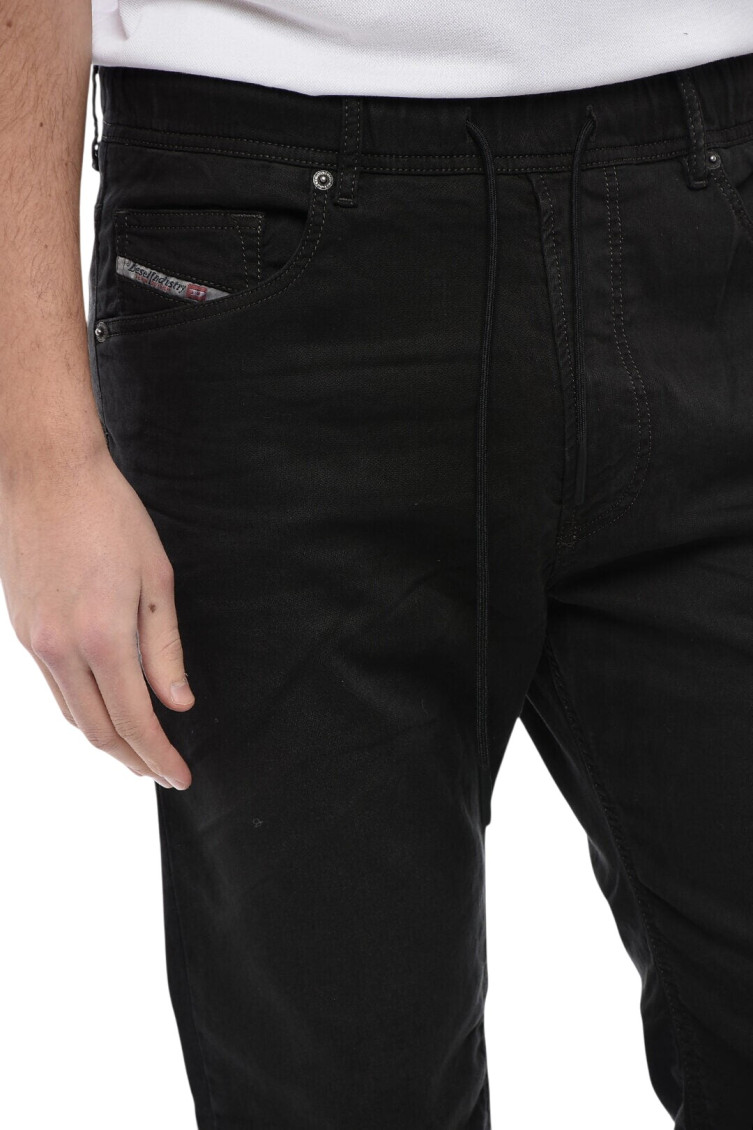 Black Regular Mid Rise Jeans
