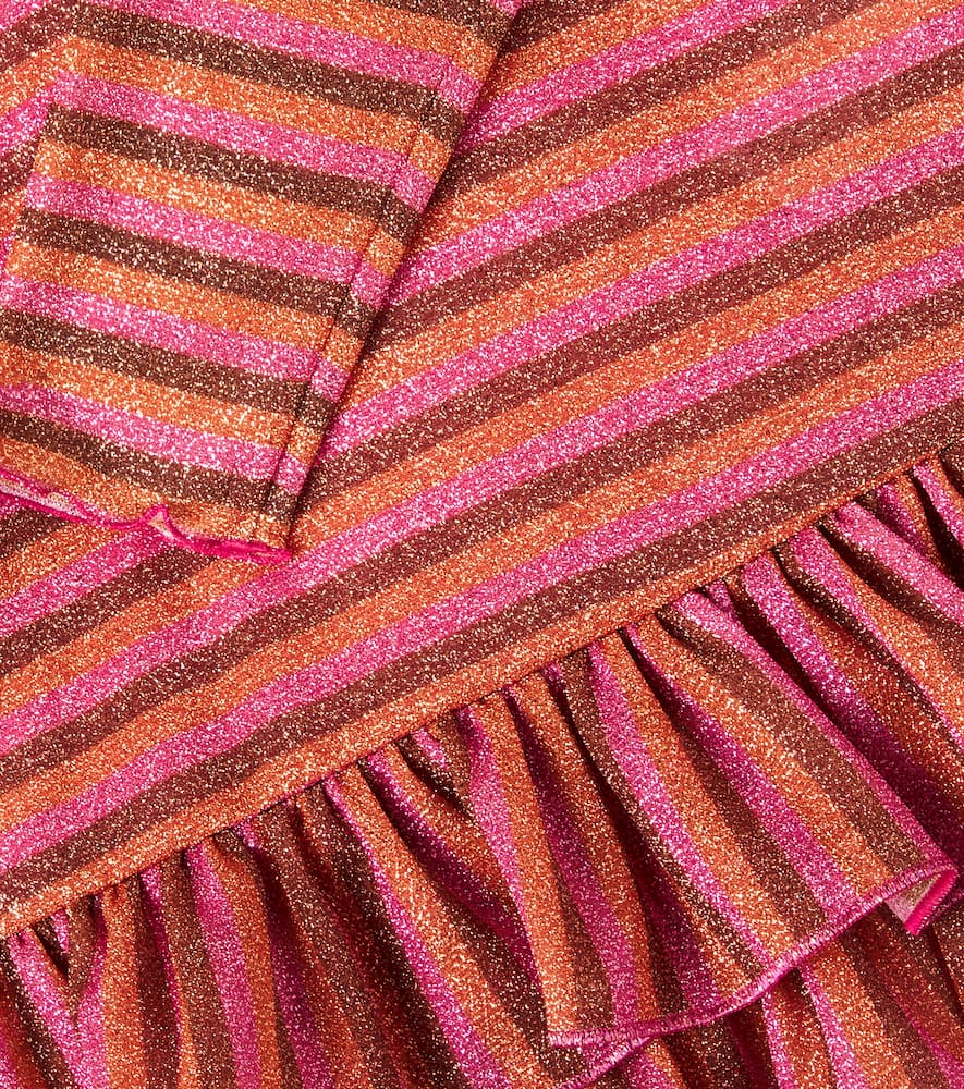 Oséree Kids Lumière striped dress