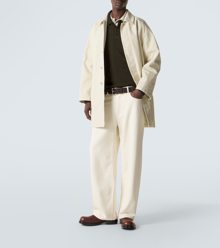 Cotton twill coat