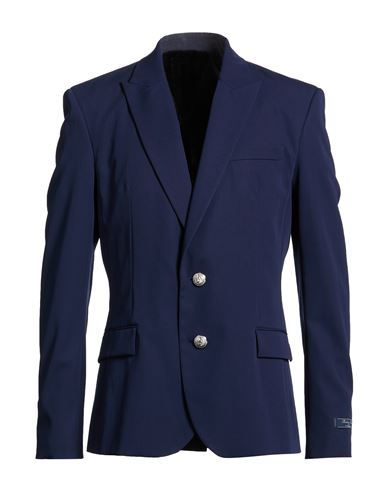 Man Blazer Midnight blue Size 40 Wool