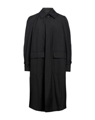 Man Overcoat Black