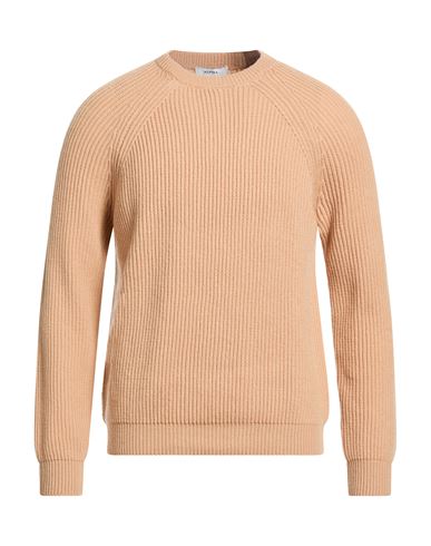 Man Sweater Camel Size 38 Wool, Cashmere
