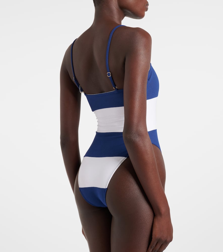 Stripe swimsuit