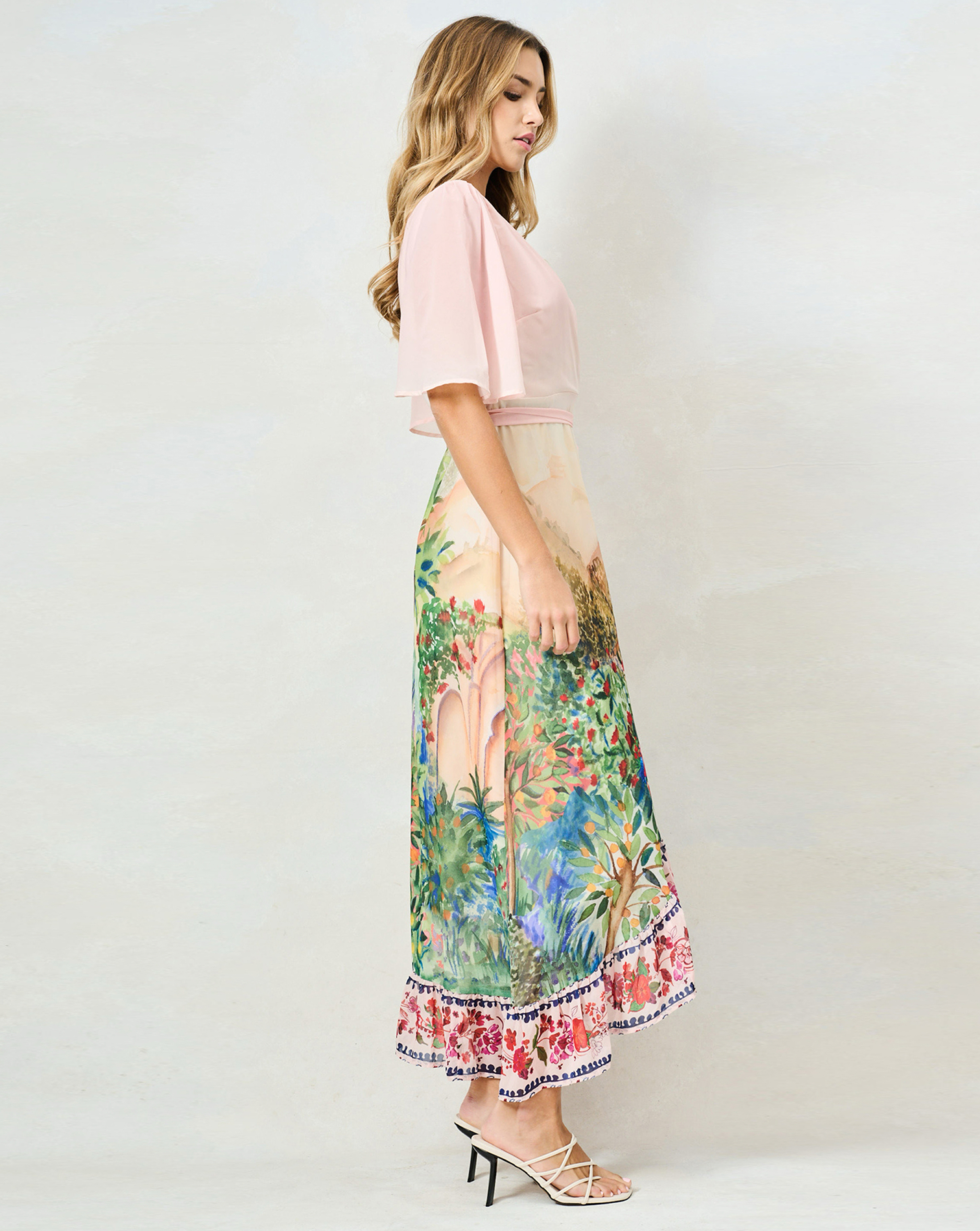 Hope & Ivy Morocco Maxi Wrap Dre