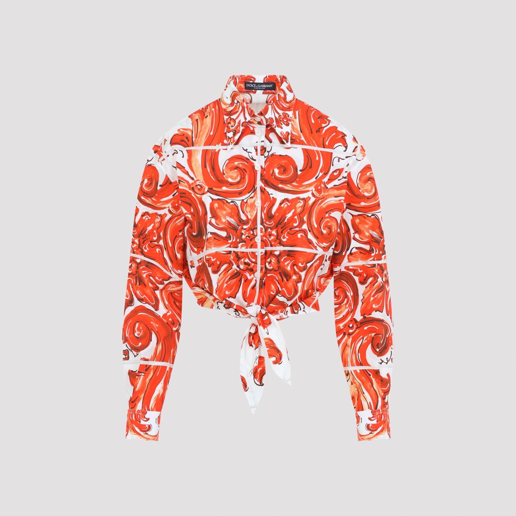 Floral Cotton Shirt for Women - FW26 Collection