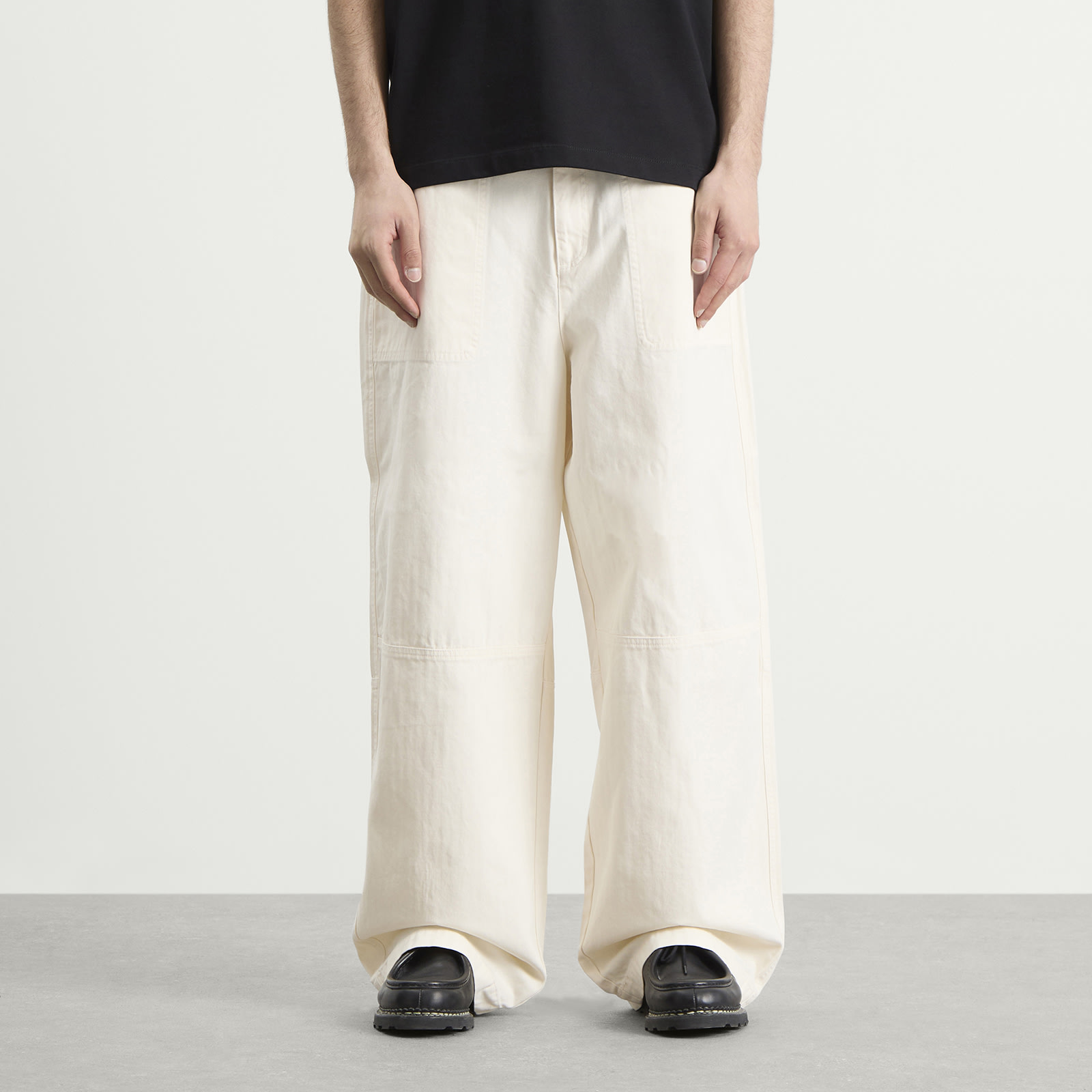 Men's Carpenter Pants in Oat