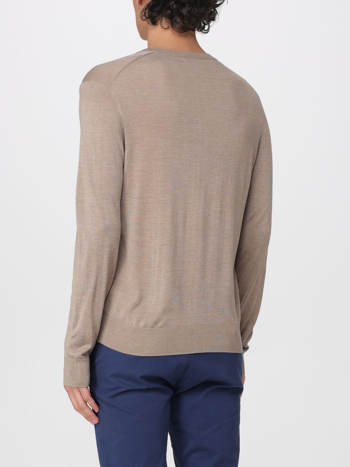 Polo Shirt Men color Ivory