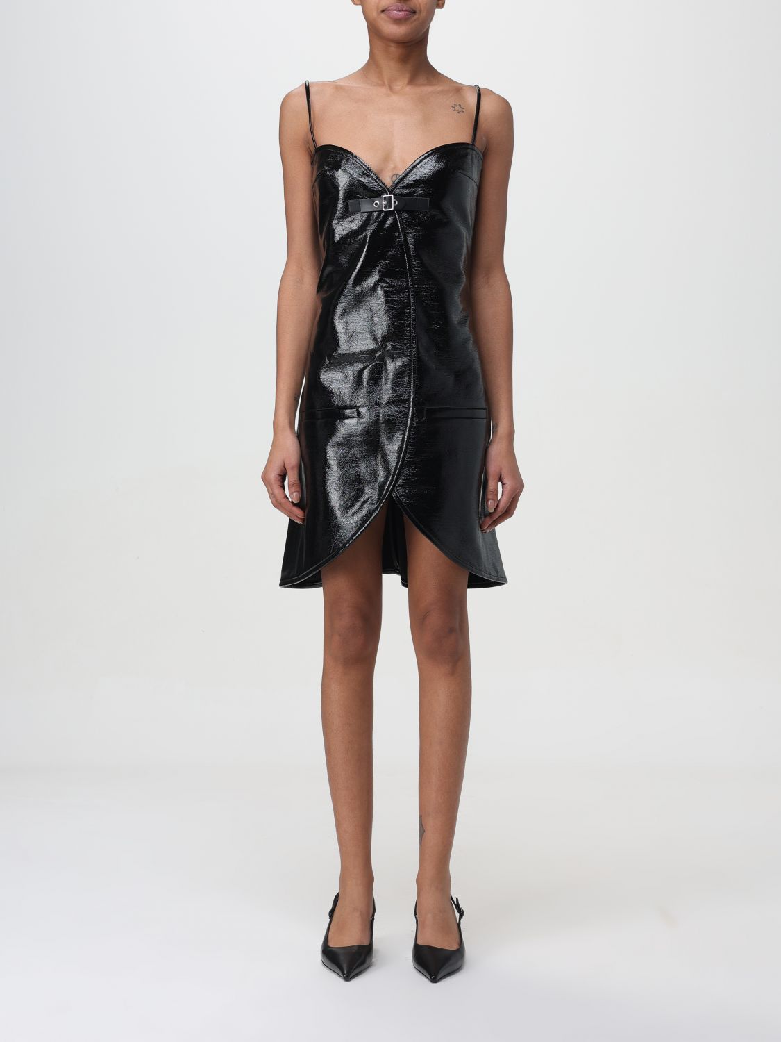 Dress COURRÈGES Woman color Black