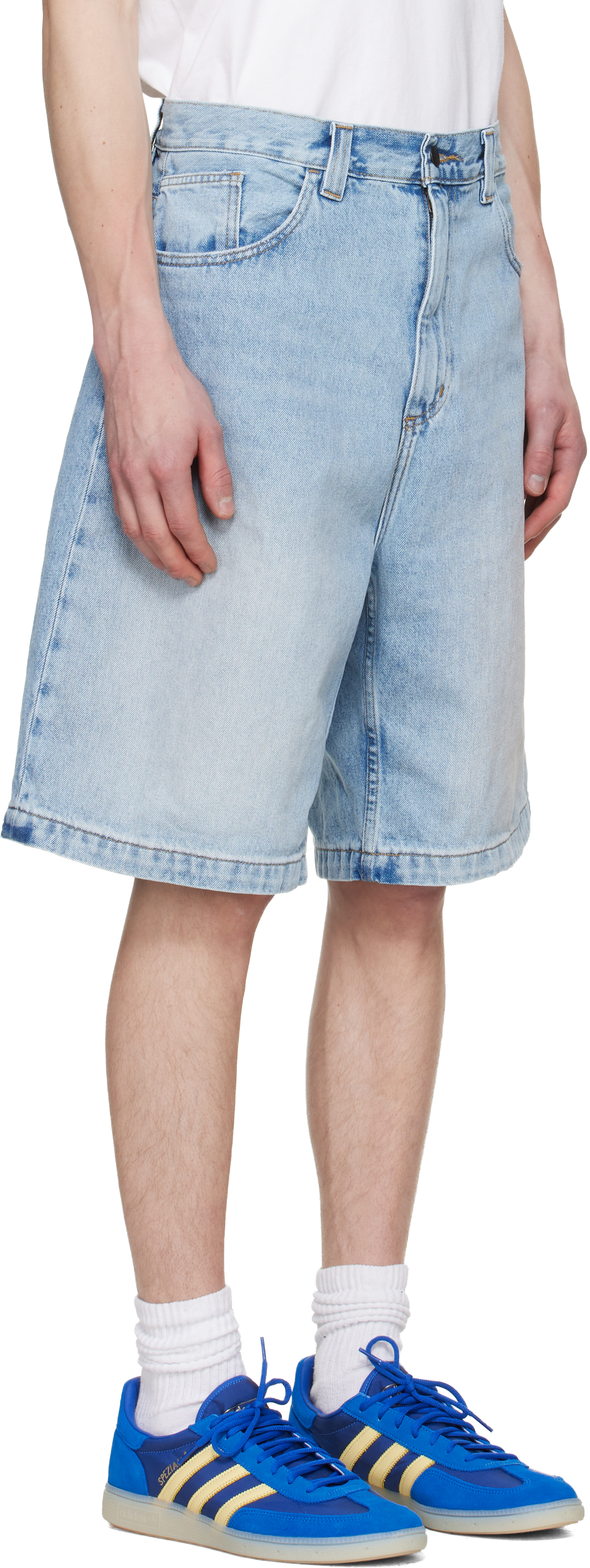 Blue Brandon Denim Shorts