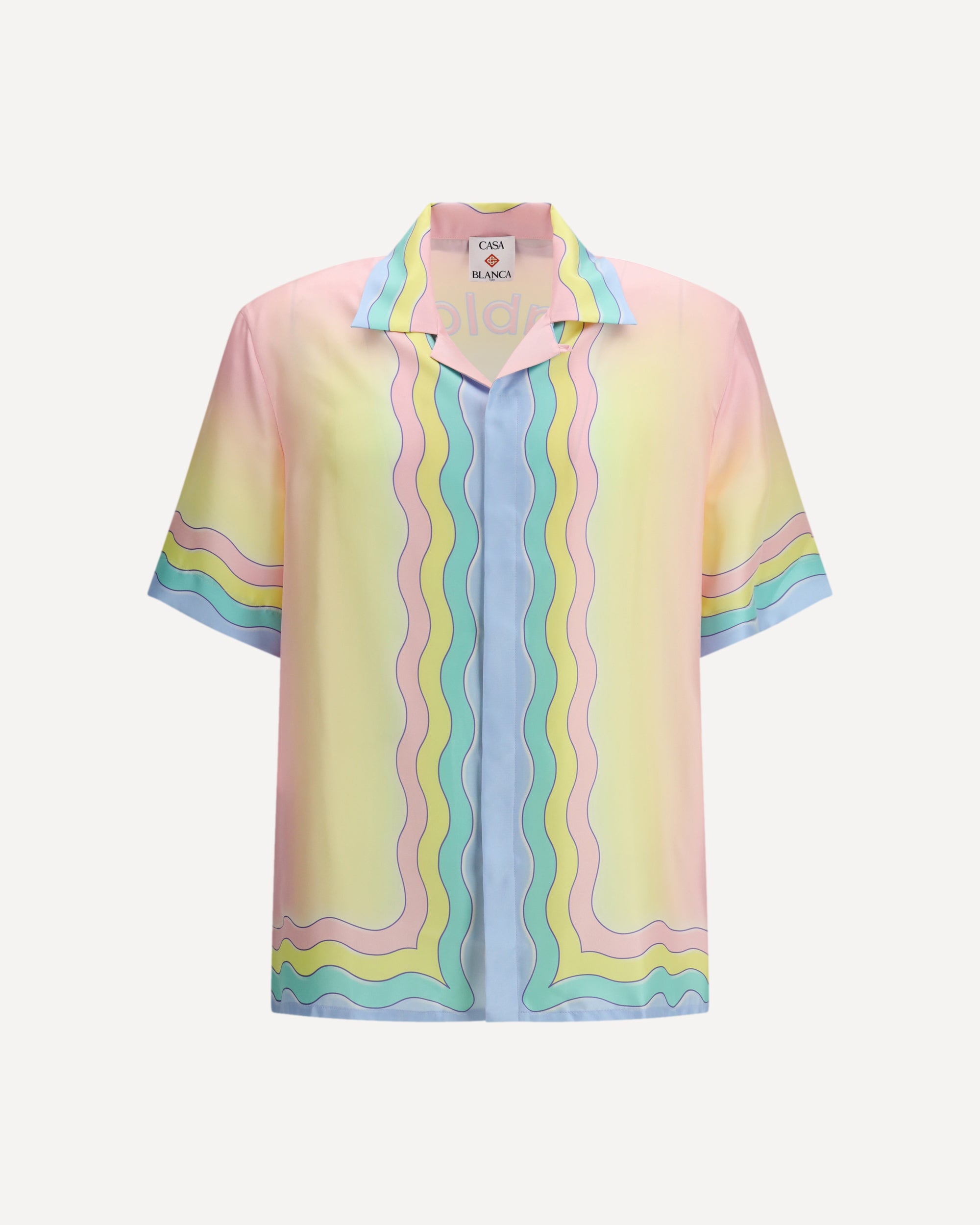 All-over monogram jacquard pattern polo Shirt Male S