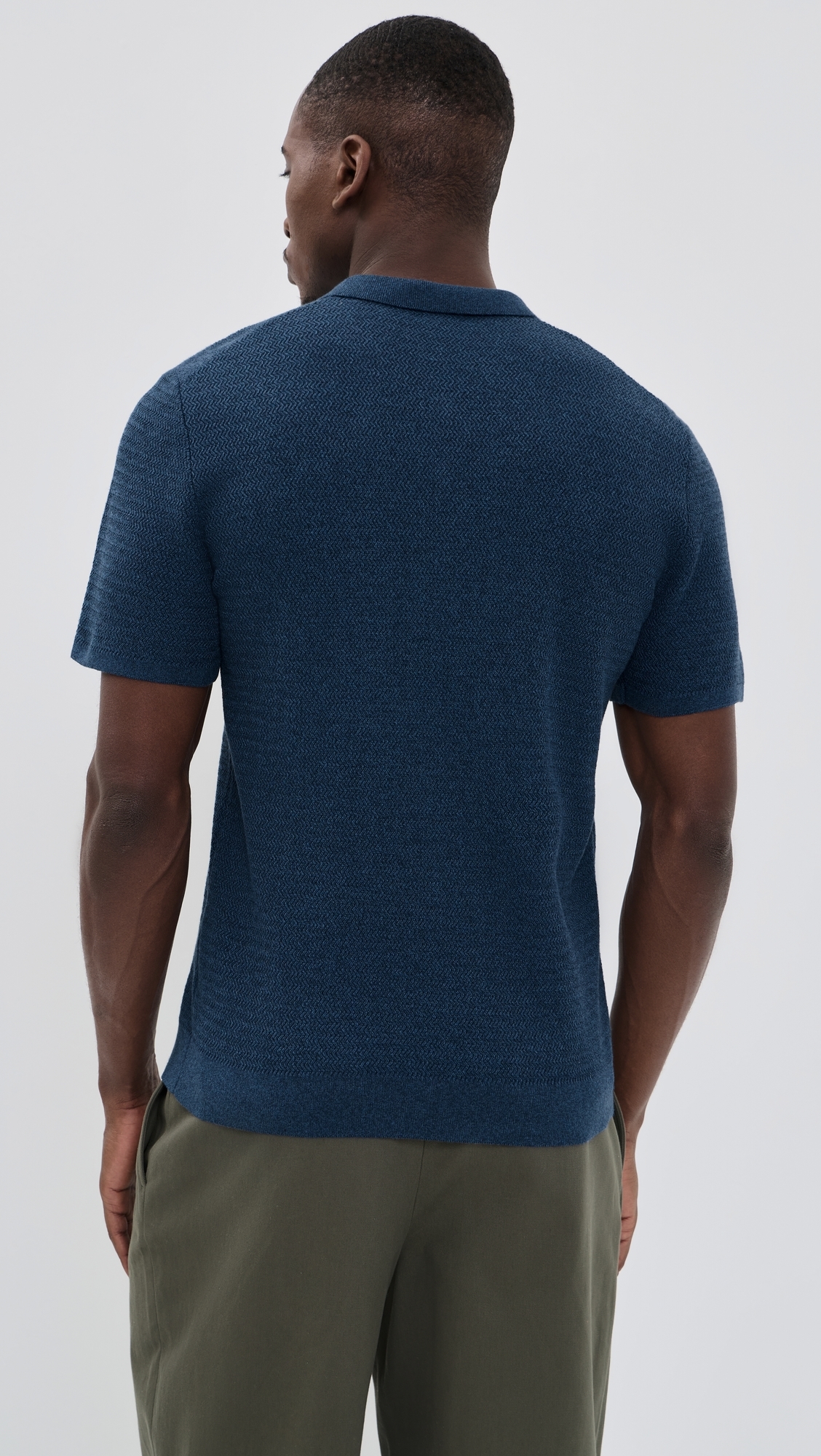 Nathan Knit Polo Harbour