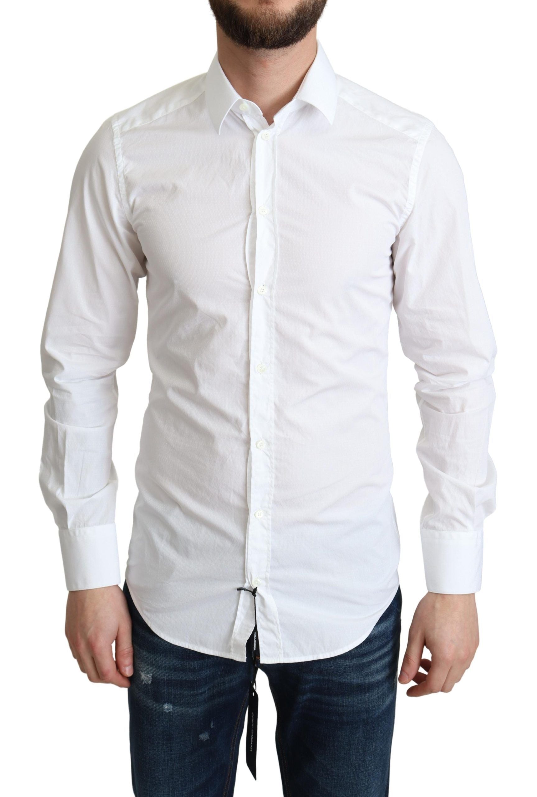 Cotton Formal Shirt — White