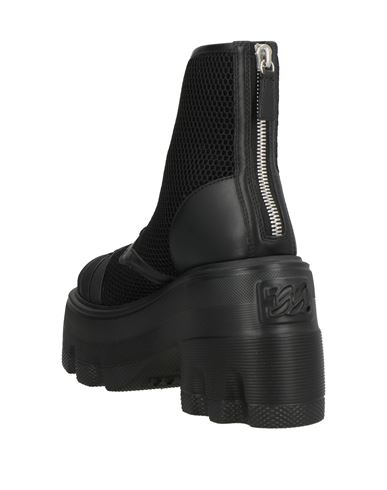 Woman Ankle boots Black Size 6 Synthetic material, Textile fibers