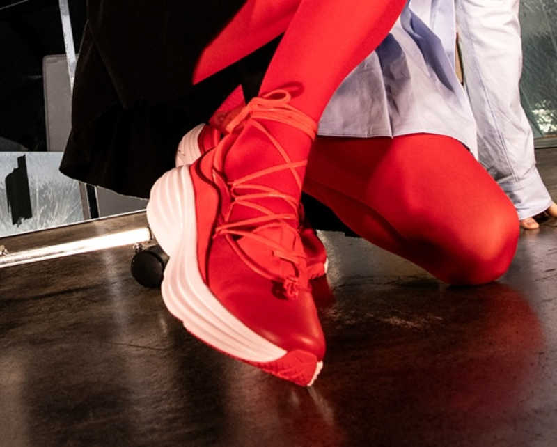 HOKA | HOKA Bondi Mary Jane Shoes in Cerise/Rose Tea | Realry