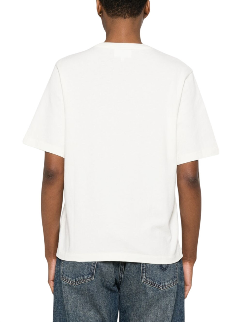 Maison Kitsuné - fox motif cotton t shirt short sleeve
