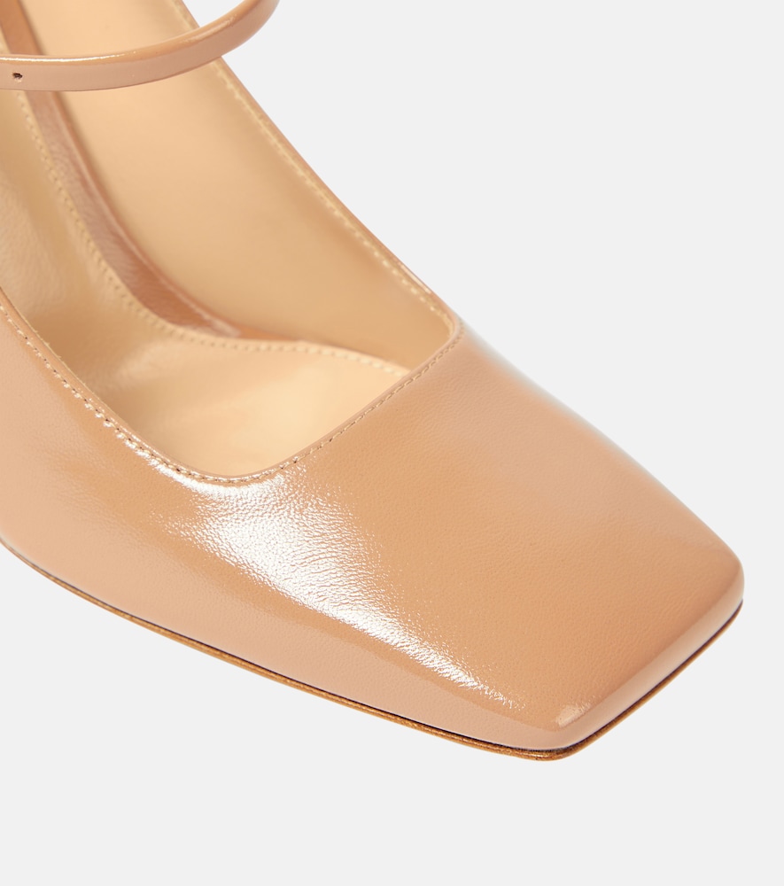 Gianvito Rossi Freeda leather pumps