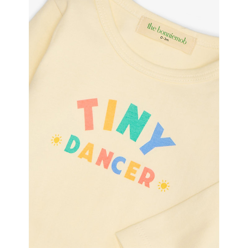 Tiny Dancer Rainbow Text-Print Cotton Bodysuit