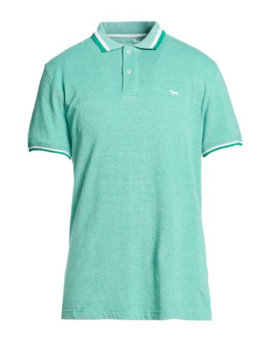Man Polo shirt Green Size S Cotton