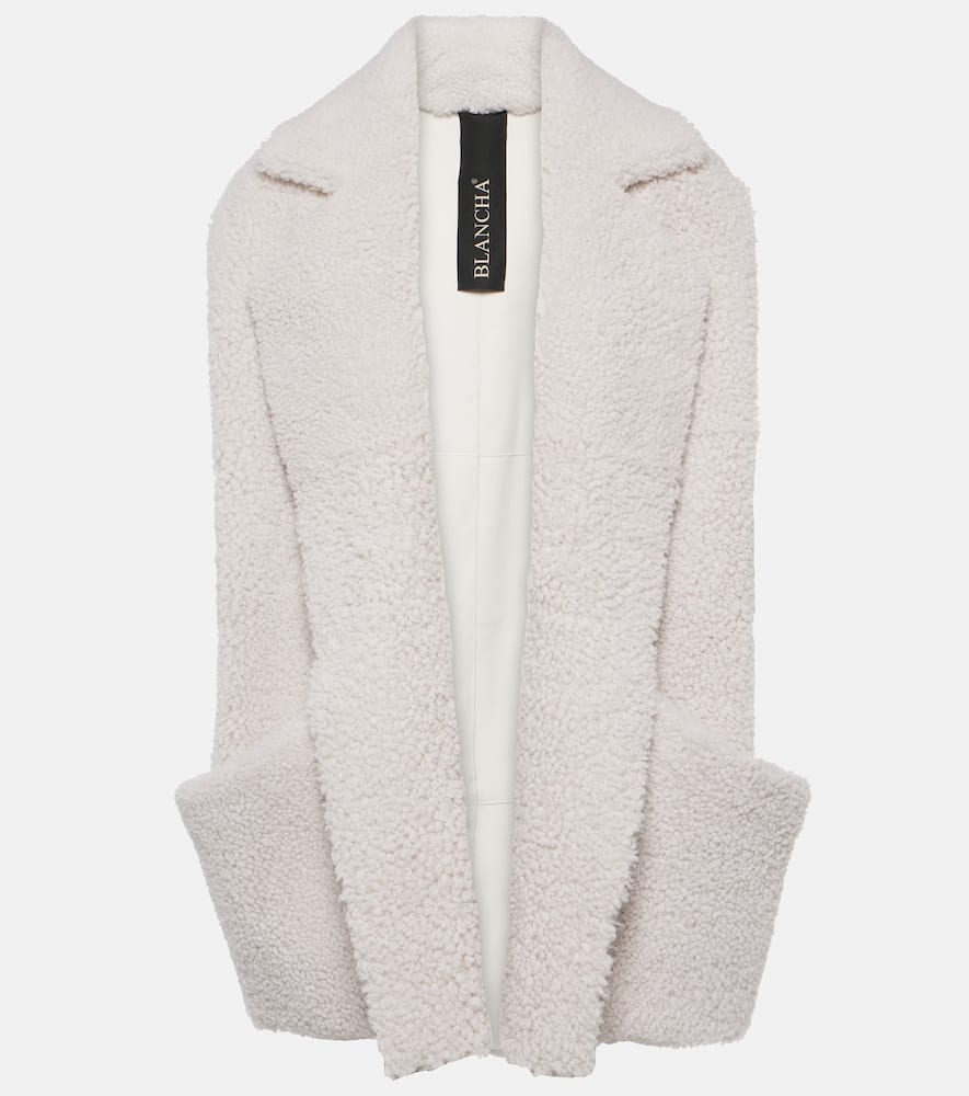 Shearling vest