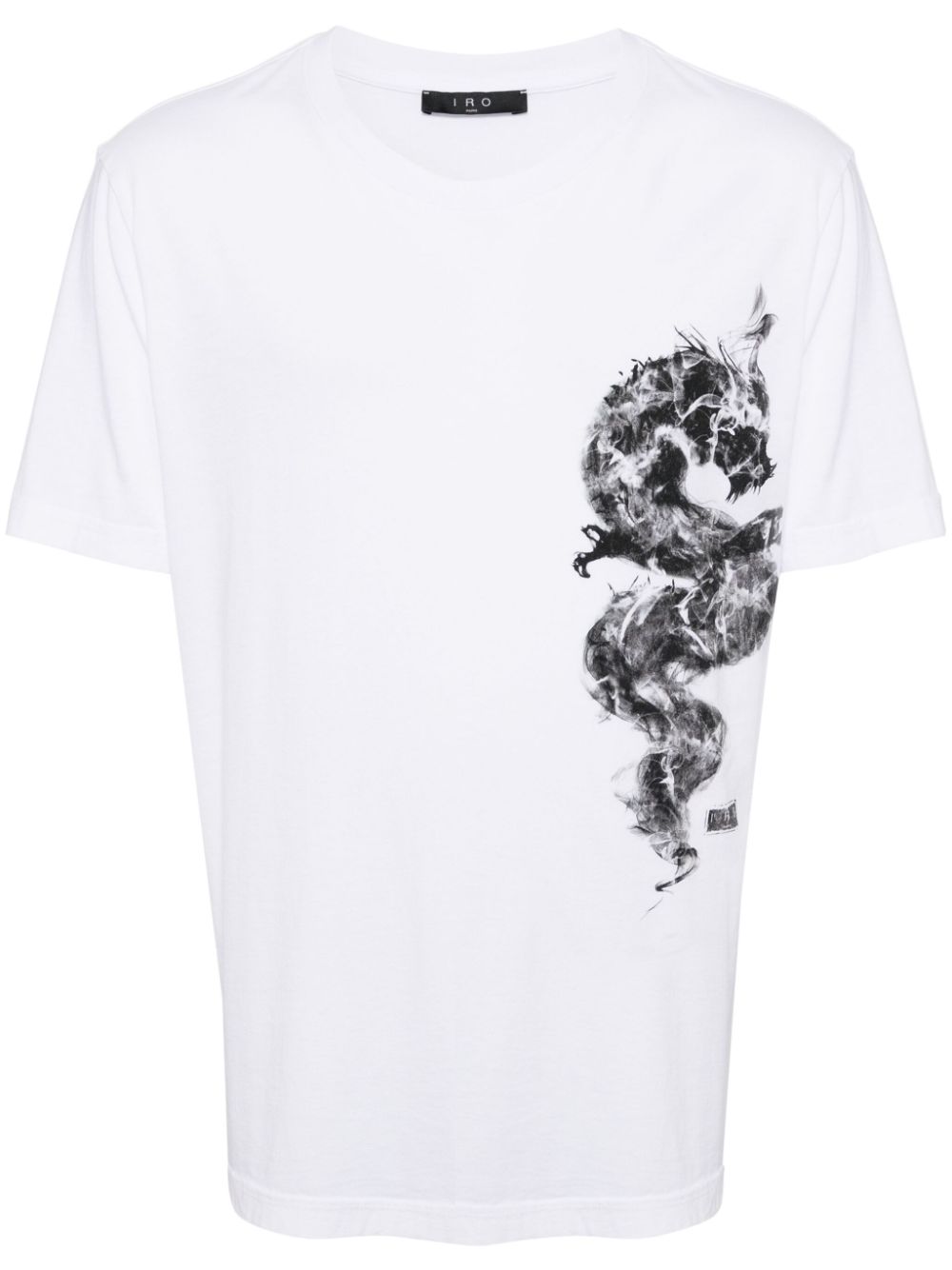 Graphic-print cotton T-shirt - White