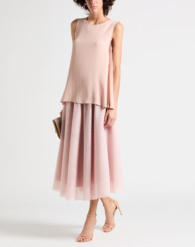 Woman Top Pink Size 4 Acetate, Silk