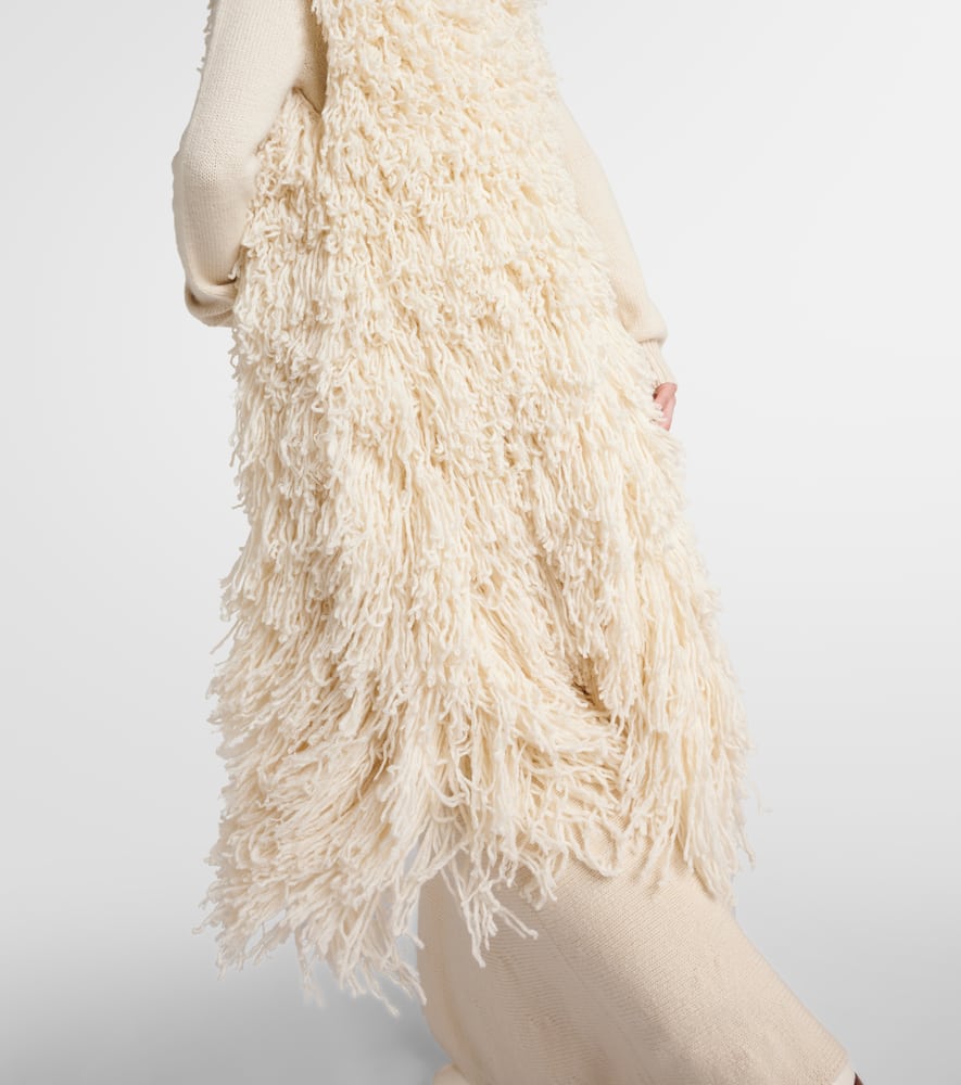 Sigmud wool, cashmere, and silk vest