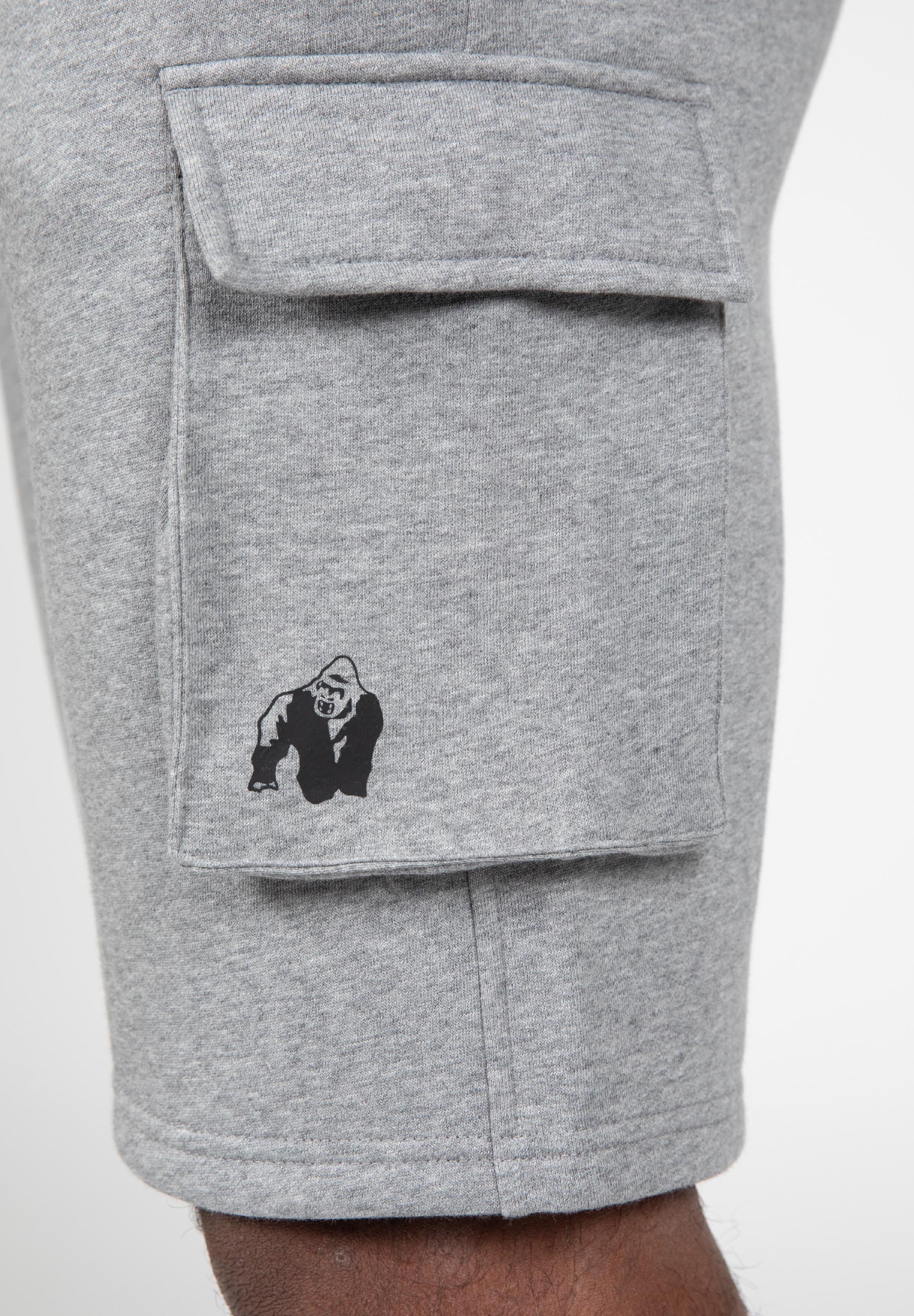 Hudson Cargo Sweat Shorts - Gray