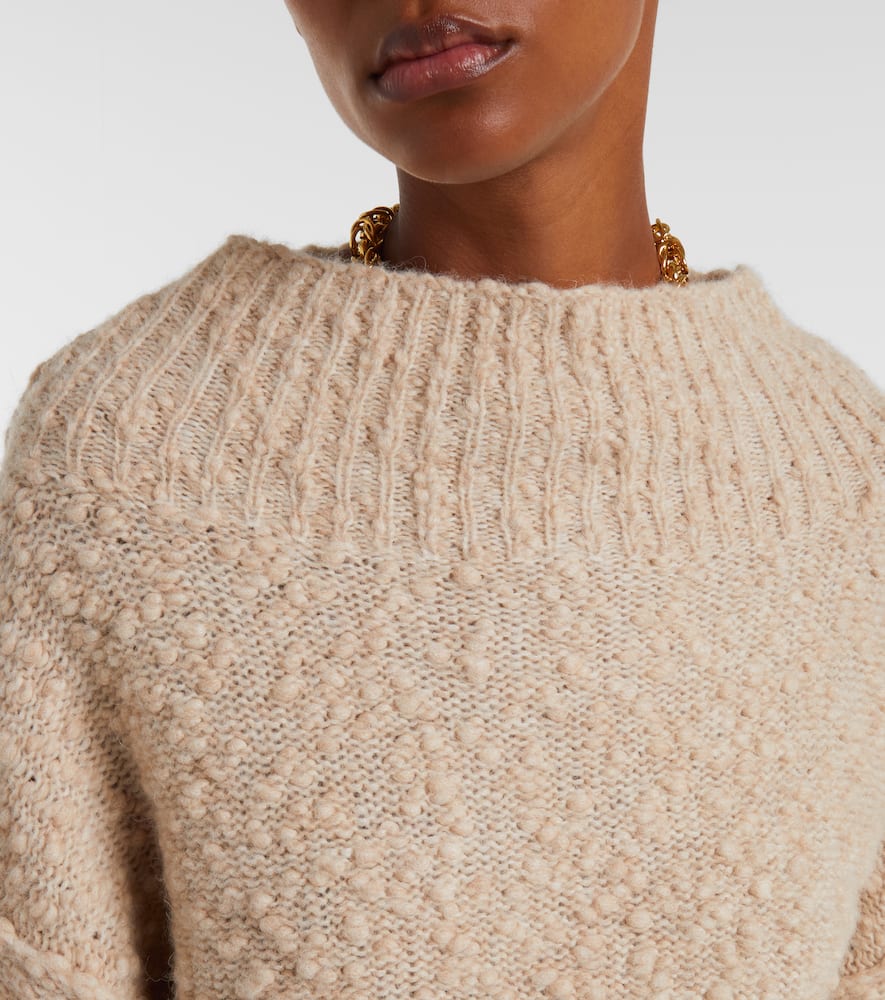 Eccelso alpaca and wool-blend sweater