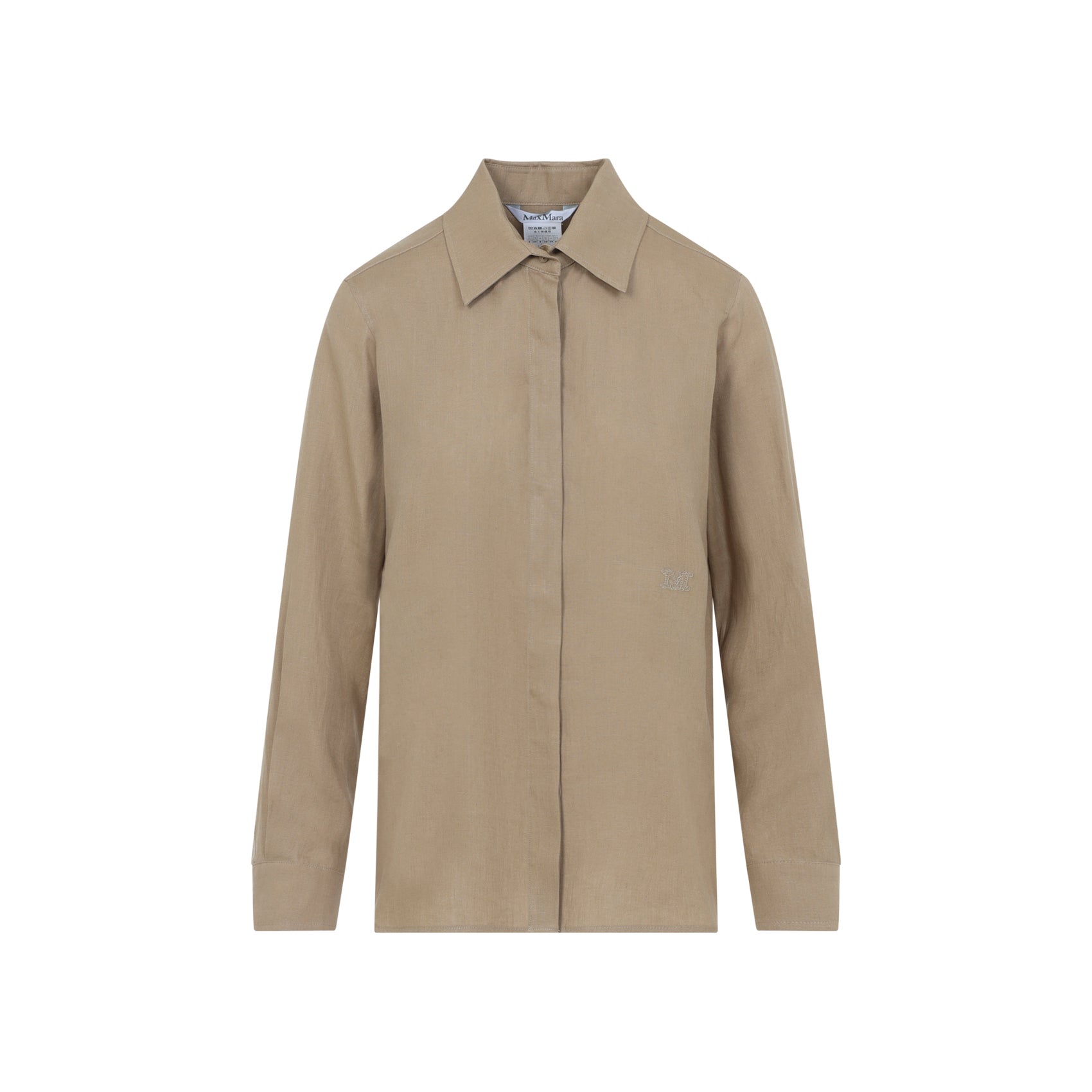 Mini Linen M Logo Shirt
