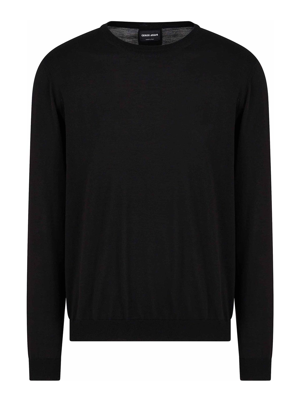 Knitwear In Black Silk